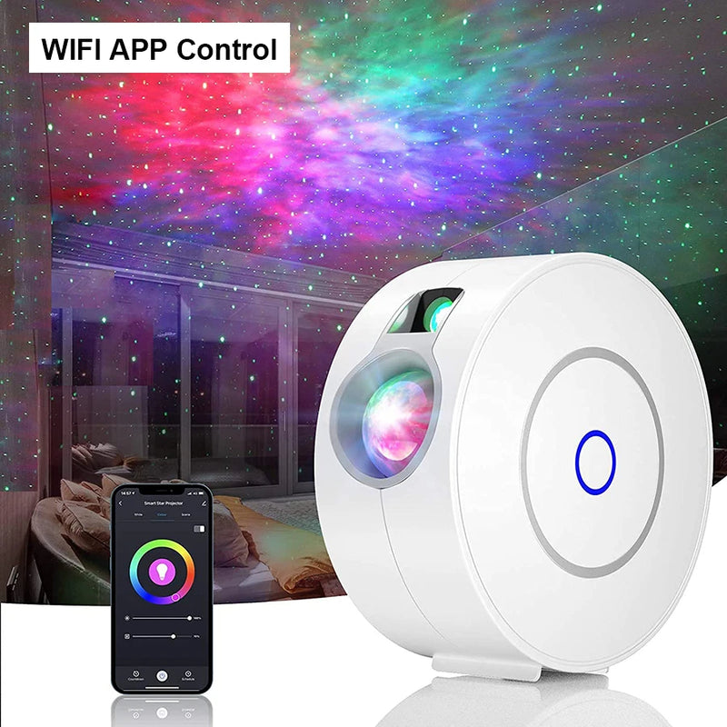 Tuya WiFi Smart Aurora Galaxy Star Projector Night Light